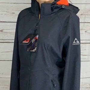 Firm Price🌼Softshell Hooded Rain/Wind Jacket - M